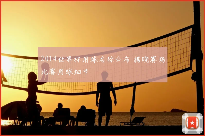 2014世界杯用球名称公布 揭晓赛场比赛用球细节